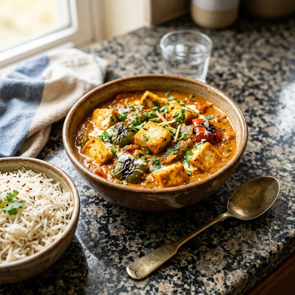 Kadhai Paneer - nutrition facts and calorie information