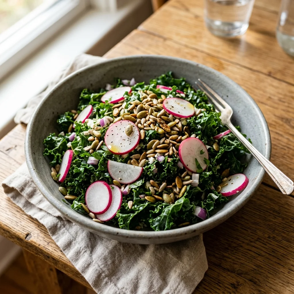 Kale Salad - nutrition facts and calorie information