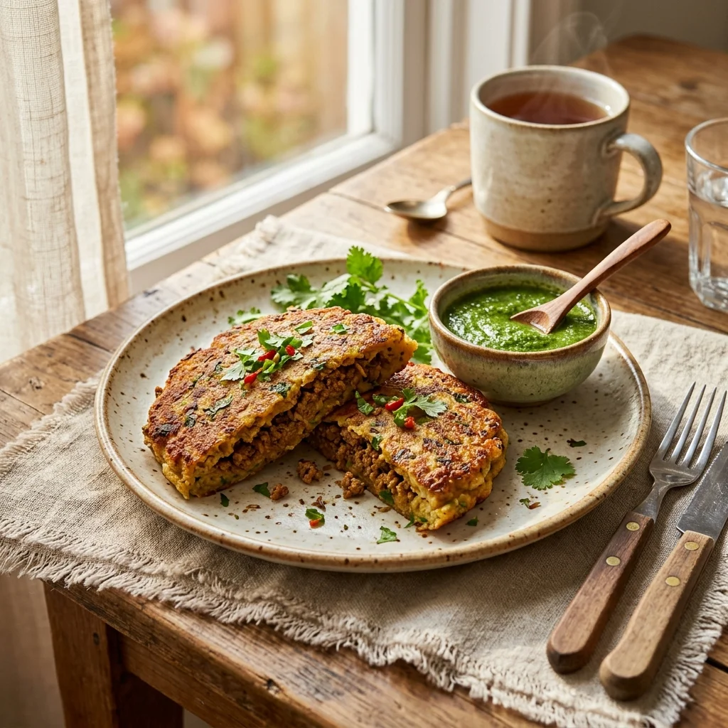 Keema Pancake - nutrition facts and calorie information