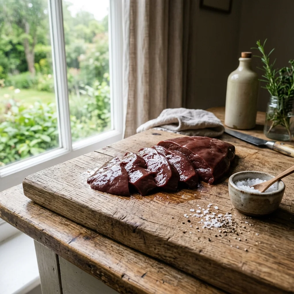 Lamb Liver - nutrition facts and calorie information