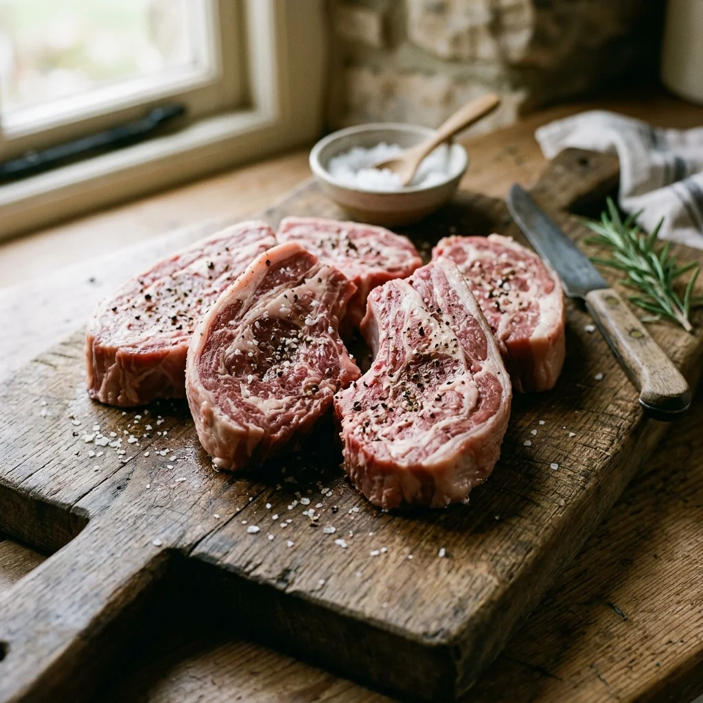 Lamb Neck Chops - nutrition facts and calorie information