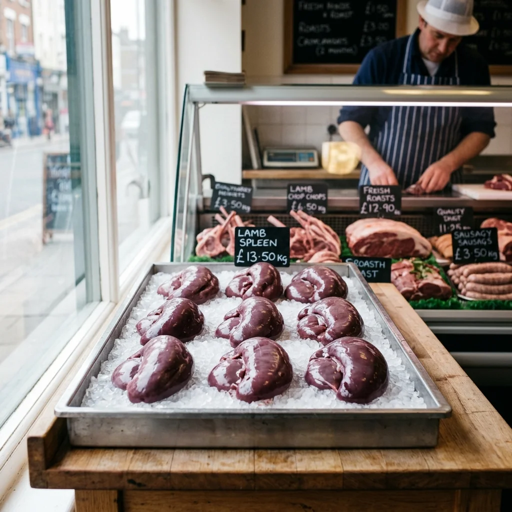 Lamb Spleen - nutrition facts and calorie information