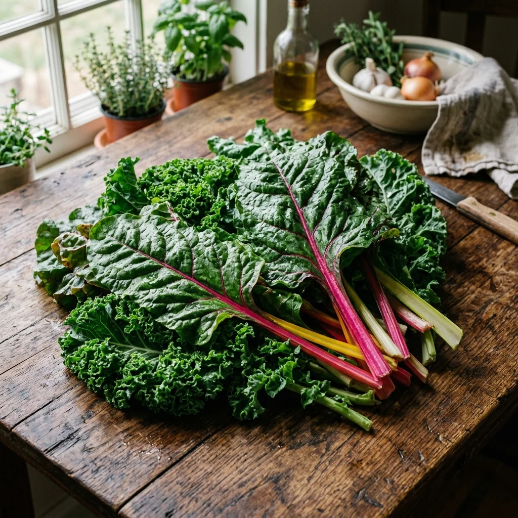 Leafy Greens - nutrition facts and calorie information
