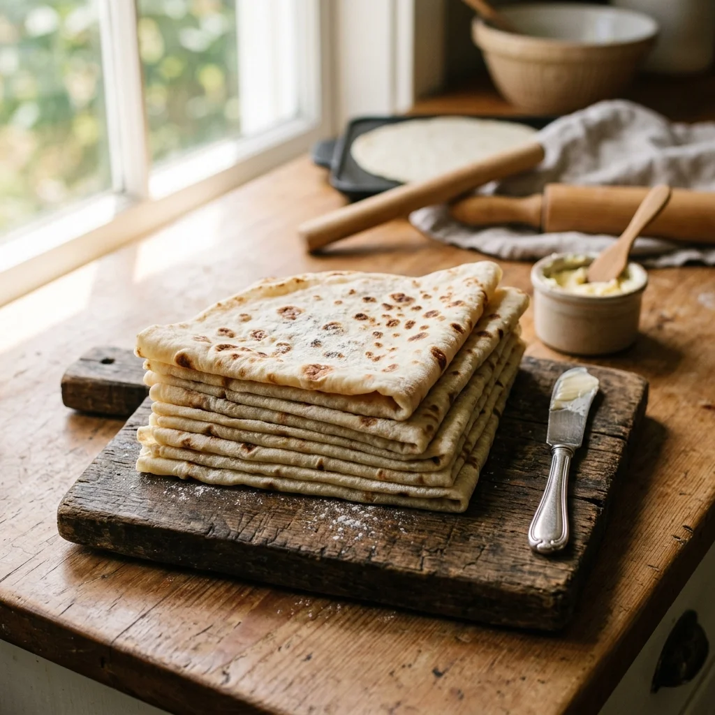 Lefse - nutrition facts and calorie information