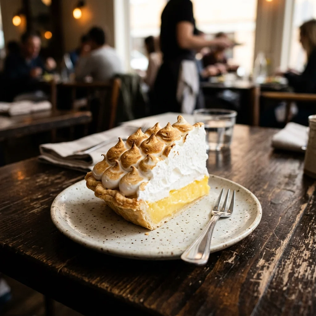 Lemon Meringue Pie - nutrition facts and calorie information
