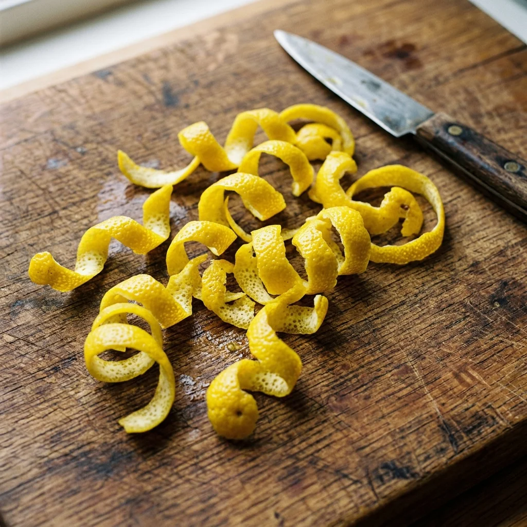 Lemon Peel - nutrition facts and calorie information