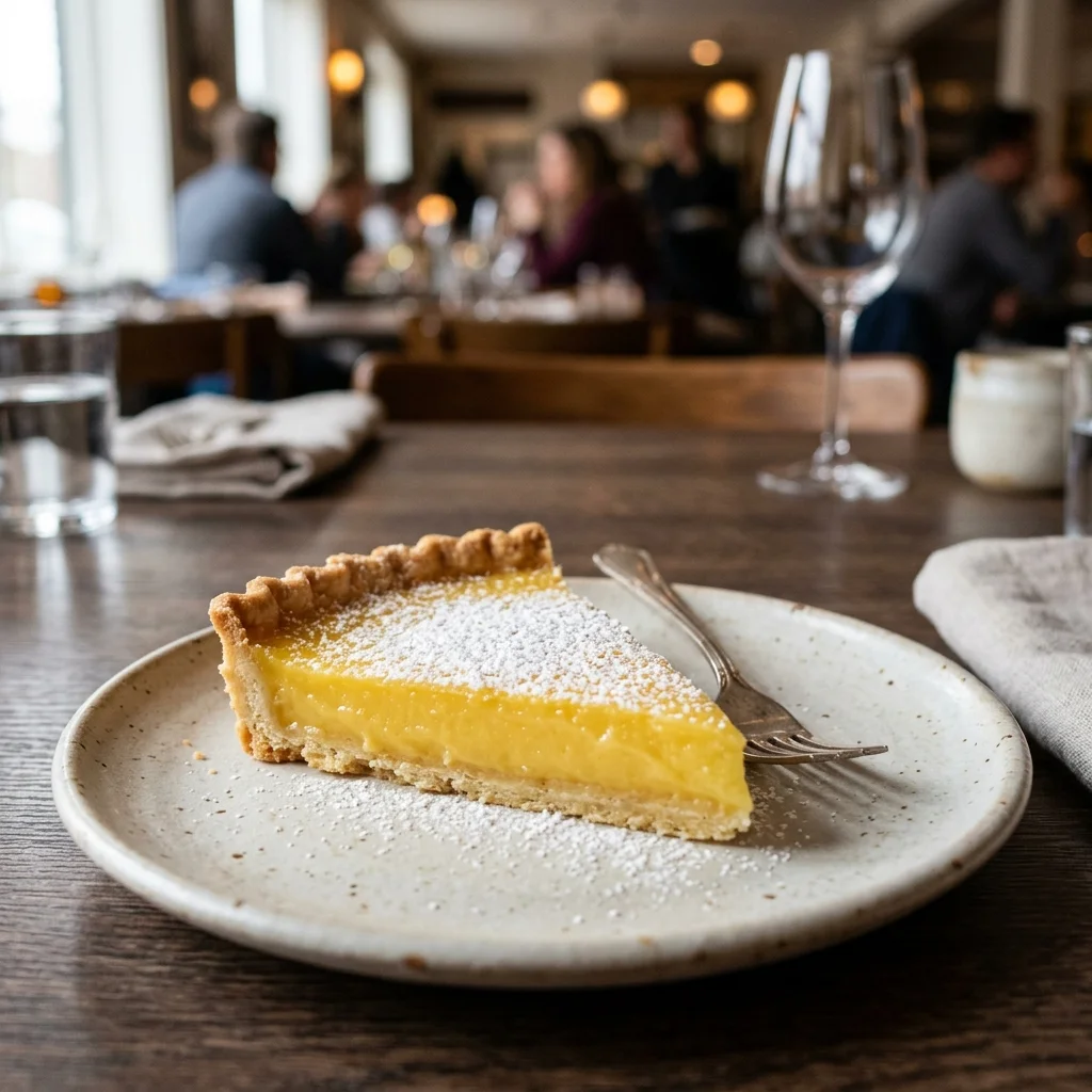Lemon Tart - nutrition facts and calorie information