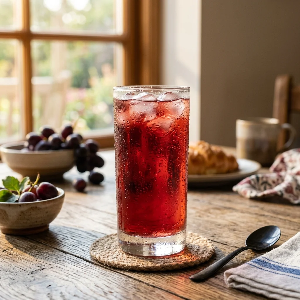 Light Cranberry Grape Juice - nutrition facts and calorie information