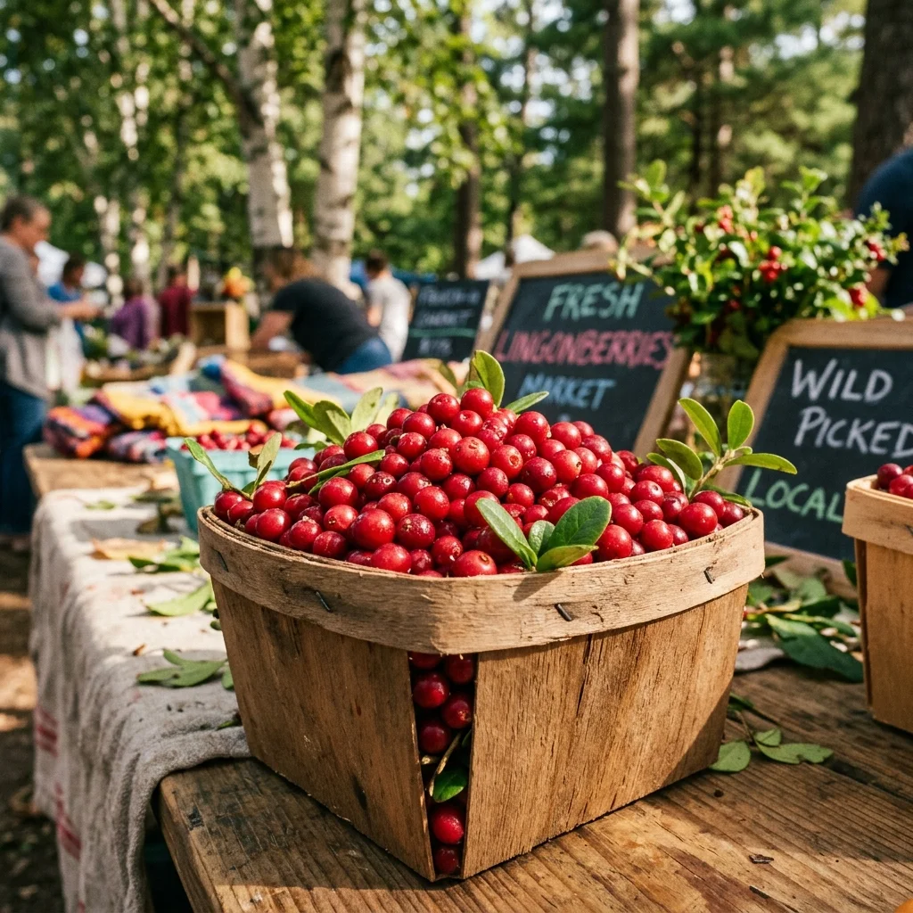 Lingonberry - nutrition facts and calorie information