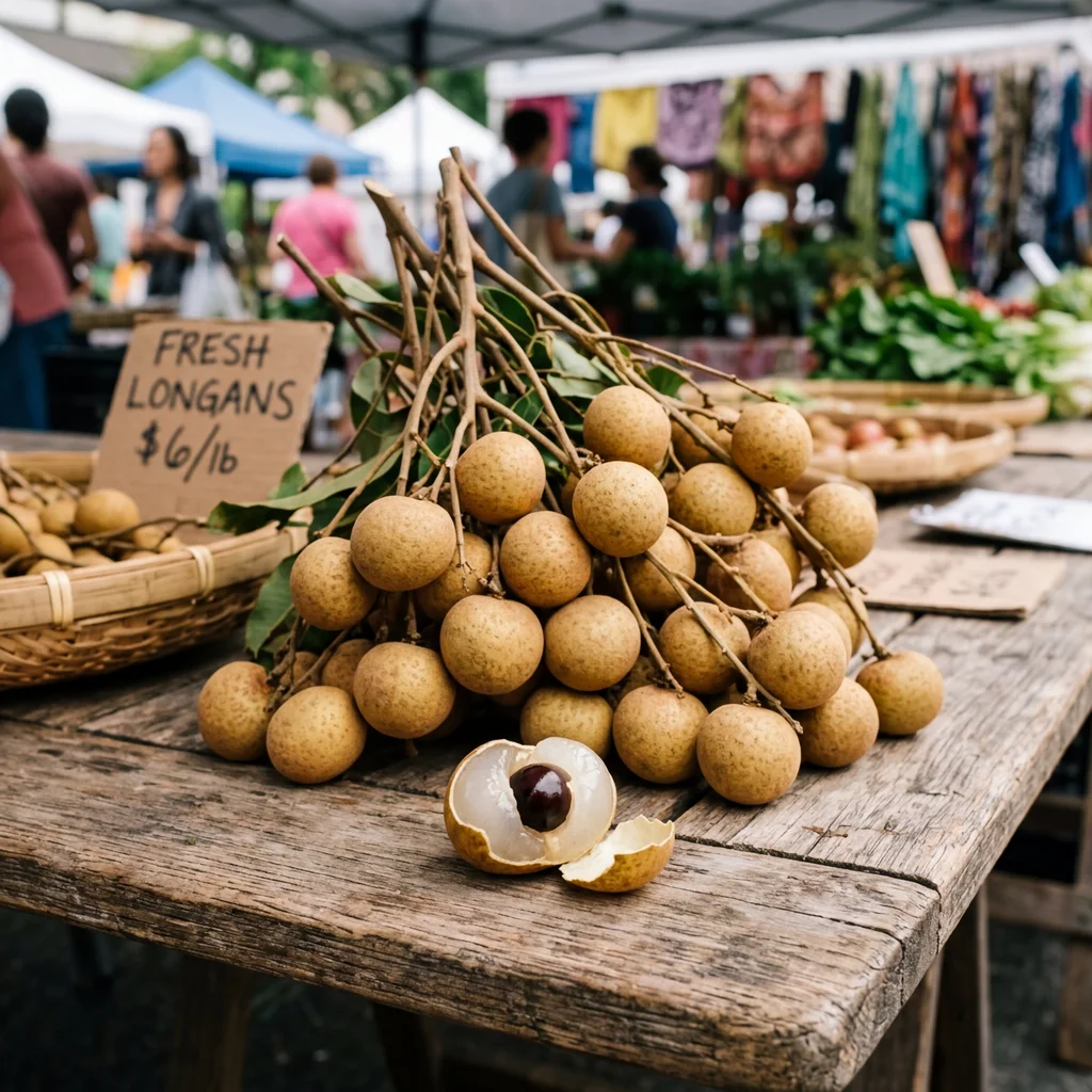 Longan - nutrition facts and calorie information