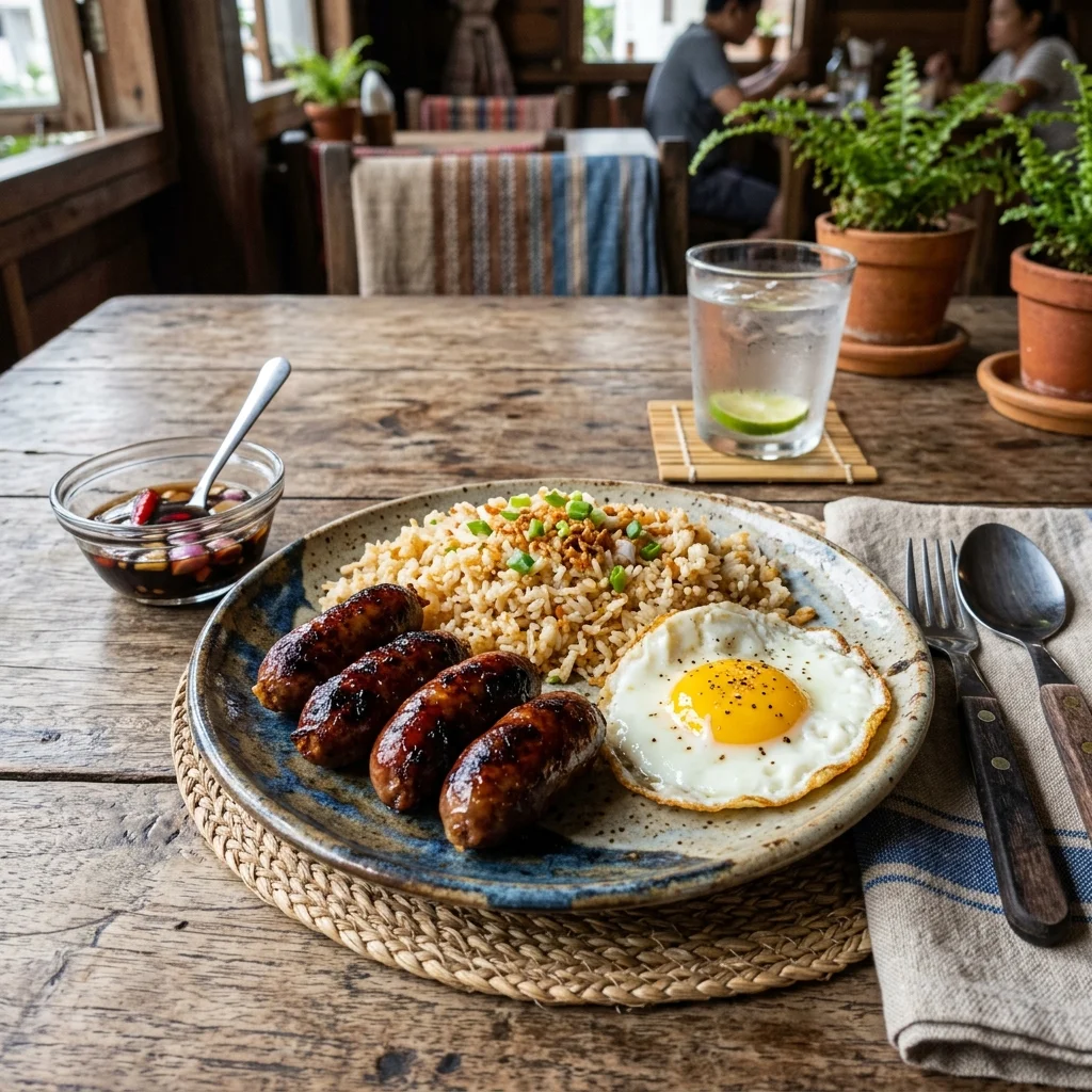 Longsilog - nutrition facts and calorie information