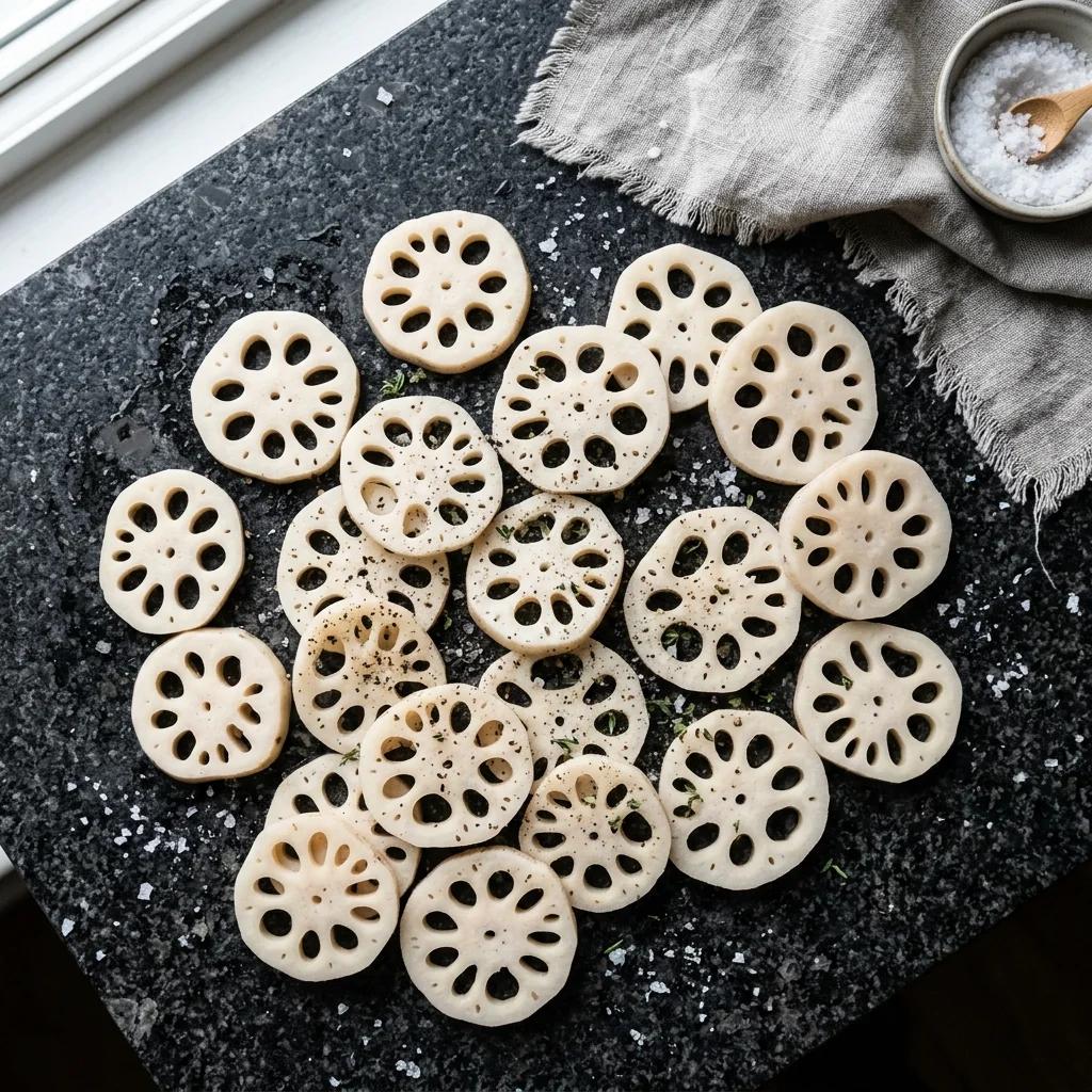 Lotus Root - nutrition facts and calorie information