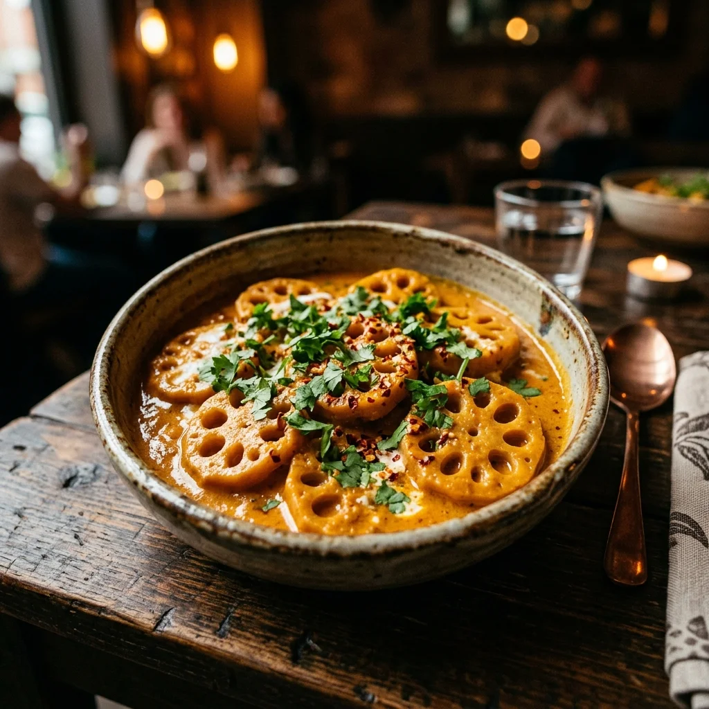 Lotus Stem Curry - nutrition facts and calorie information