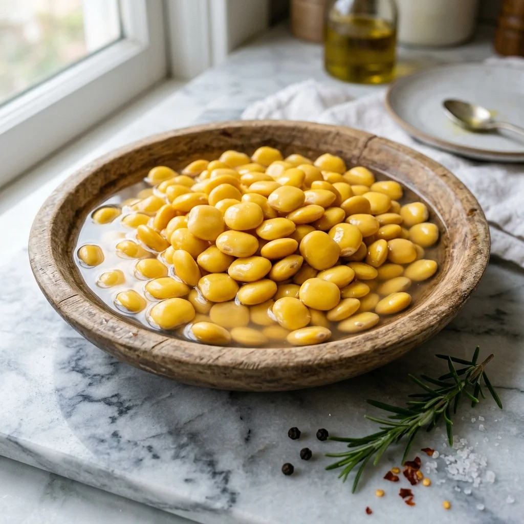 Lupins - nutrition facts and calorie information