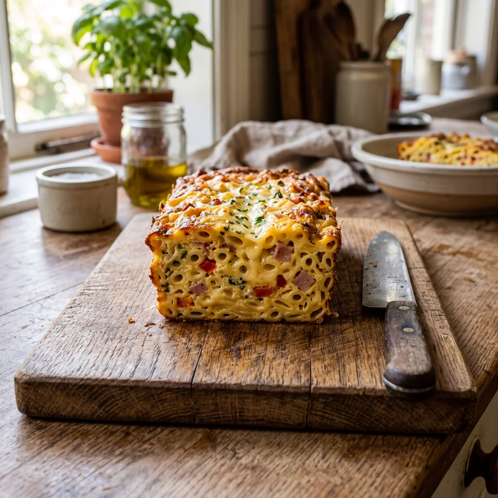 Macaroni Loaf - nutrition facts and calorie information