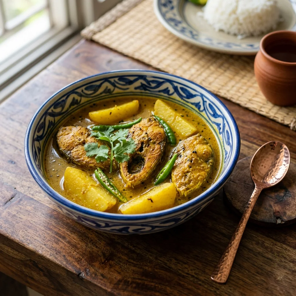 Macher Jhol - nutrition facts and calorie information