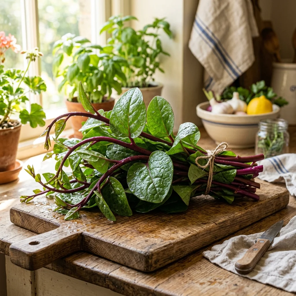 Malabar Spinach - nutrition facts and calorie information