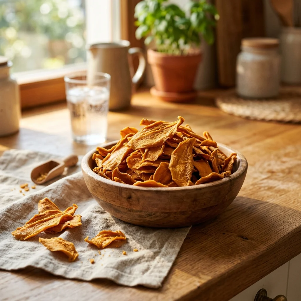 Mango Chips - nutrition facts and calorie information