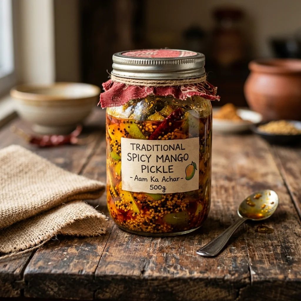 Mango Pickle - nutrition facts and calorie information