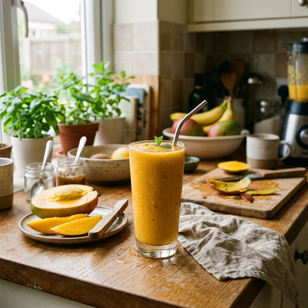 Mango Smoothie - nutrition facts and calorie information