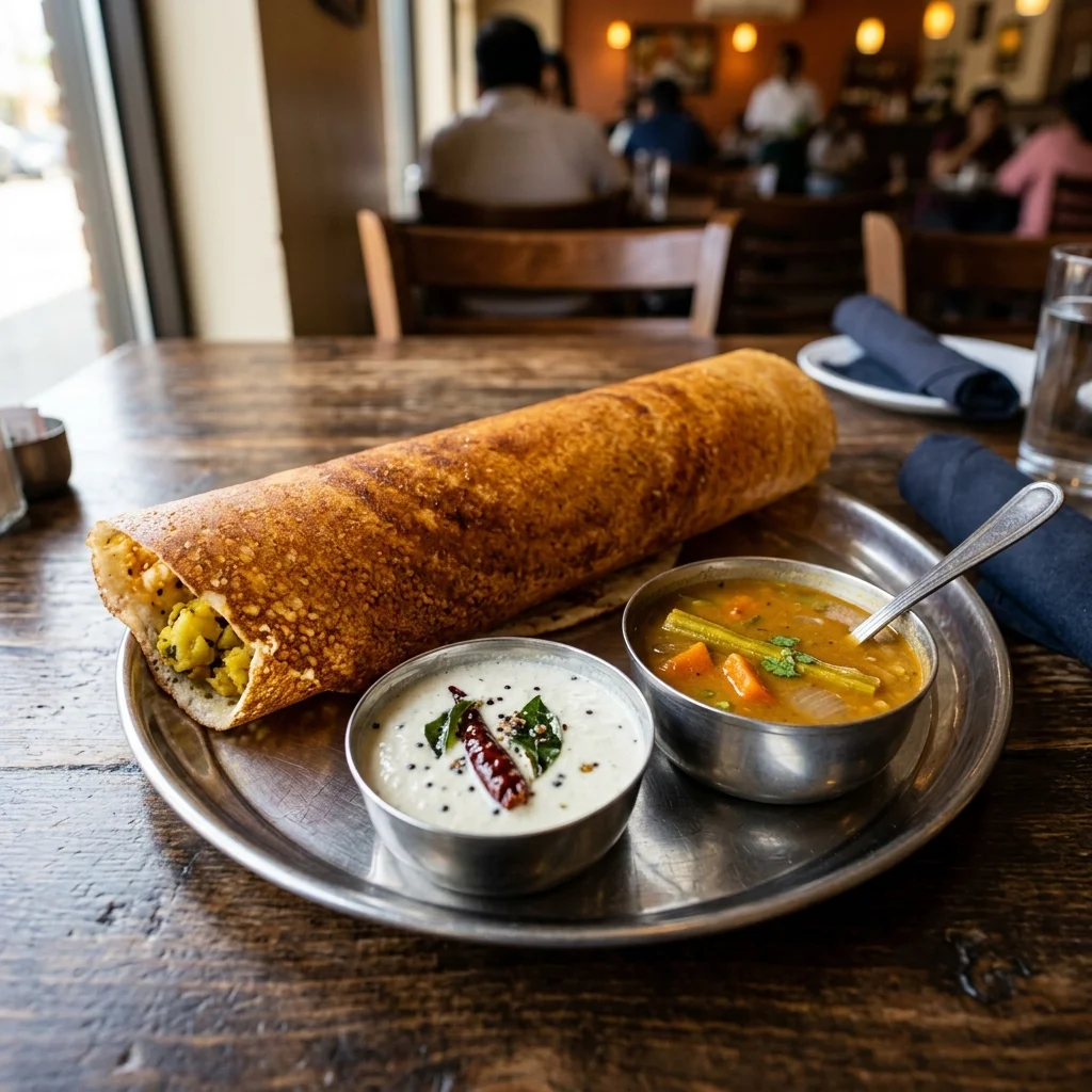 Masala Dosa - nutrition facts and calorie information