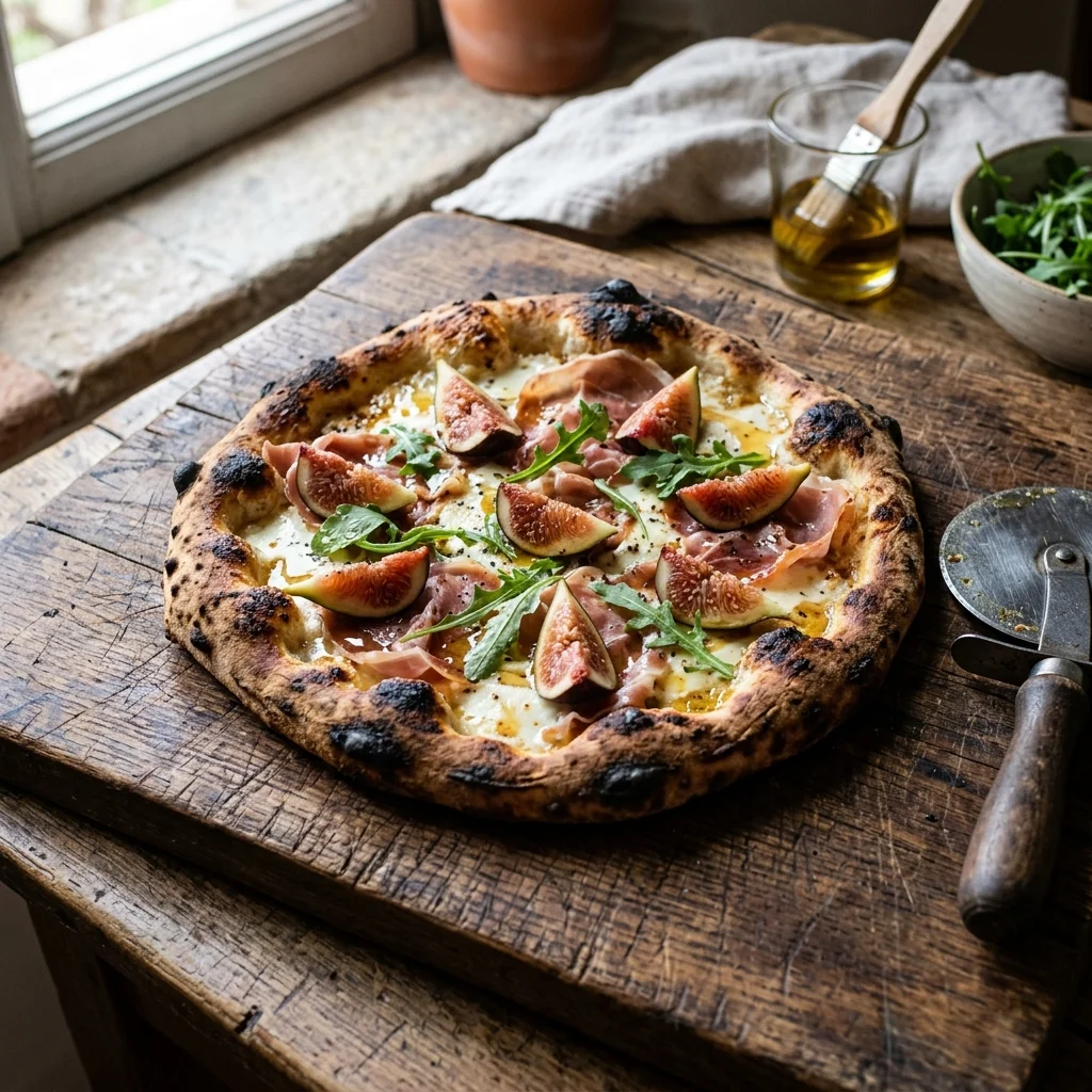 Meat And Fruit Pizza - nutrition facts and calorie information