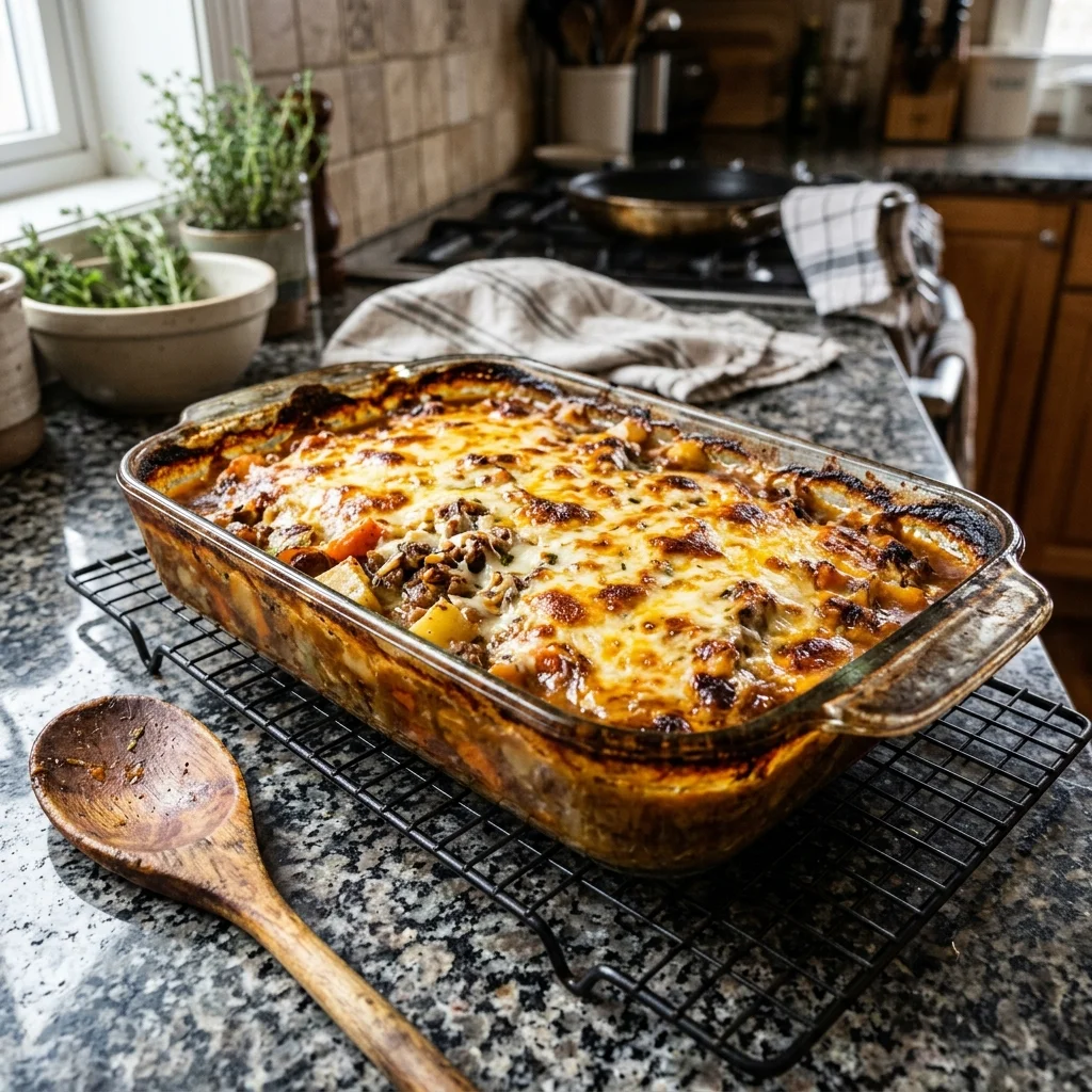 Meat Casserole - nutrition facts and calorie information
