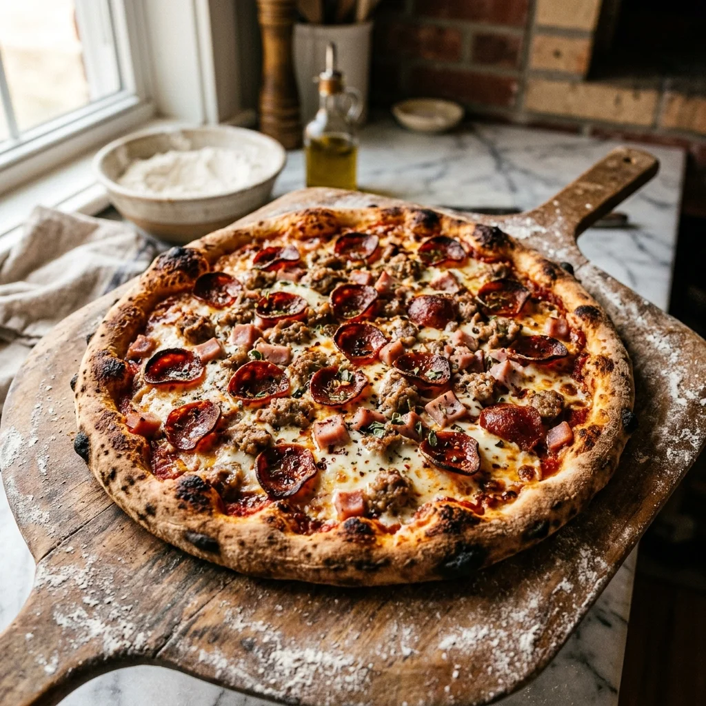 Meat Lovers Pizza - nutrition facts and calorie information