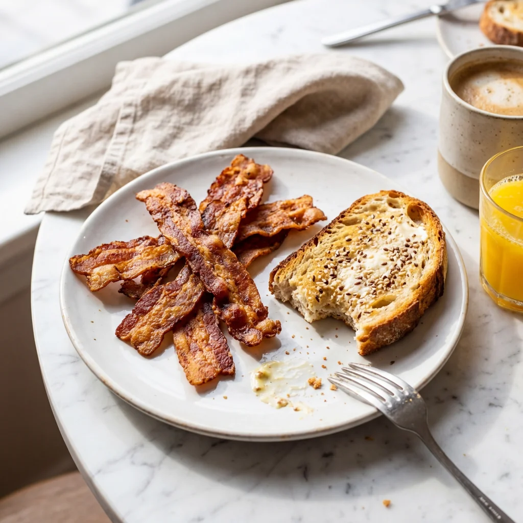 Meatless Bacon - nutrition facts and calorie information