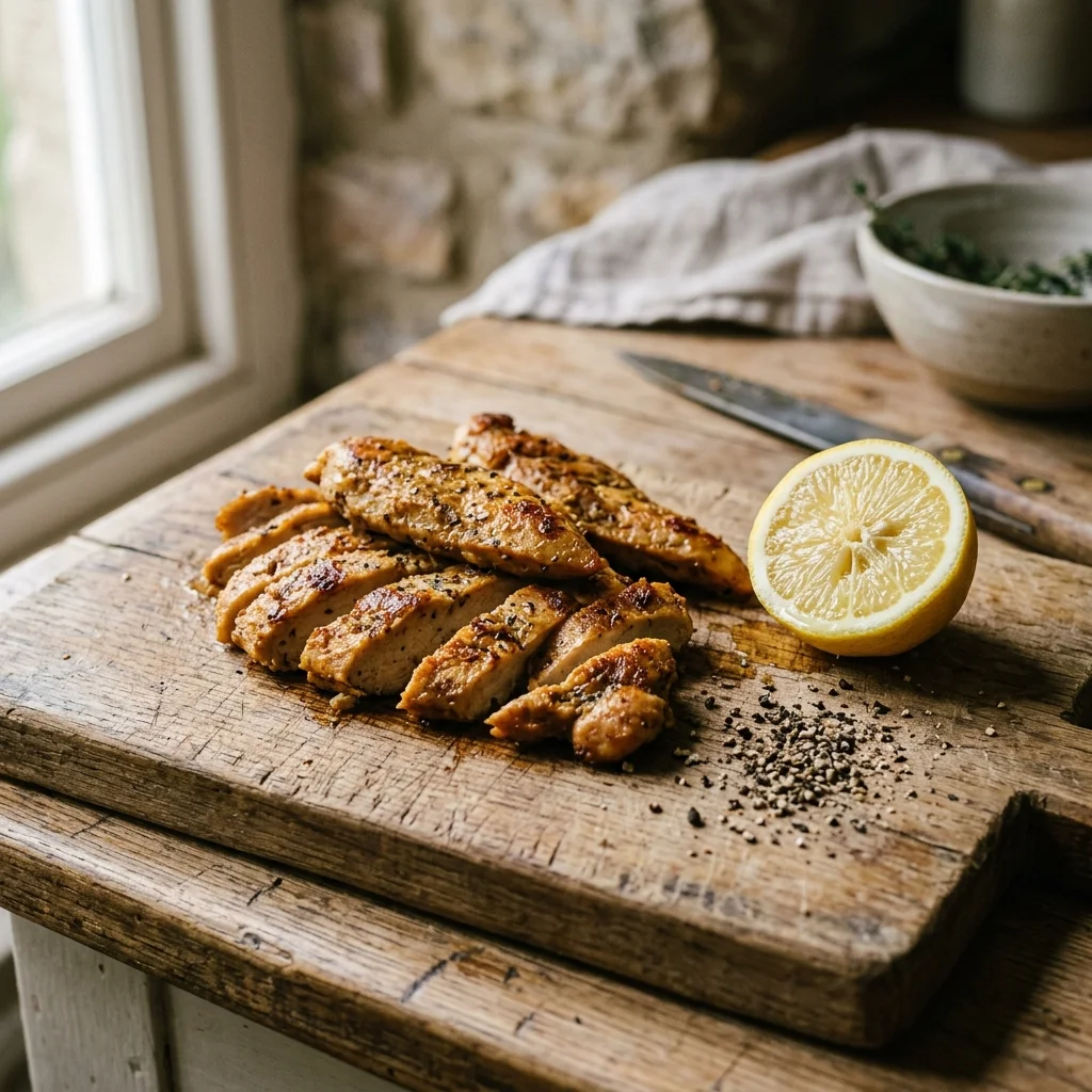 Meatless Chicken - nutrition facts and calorie information