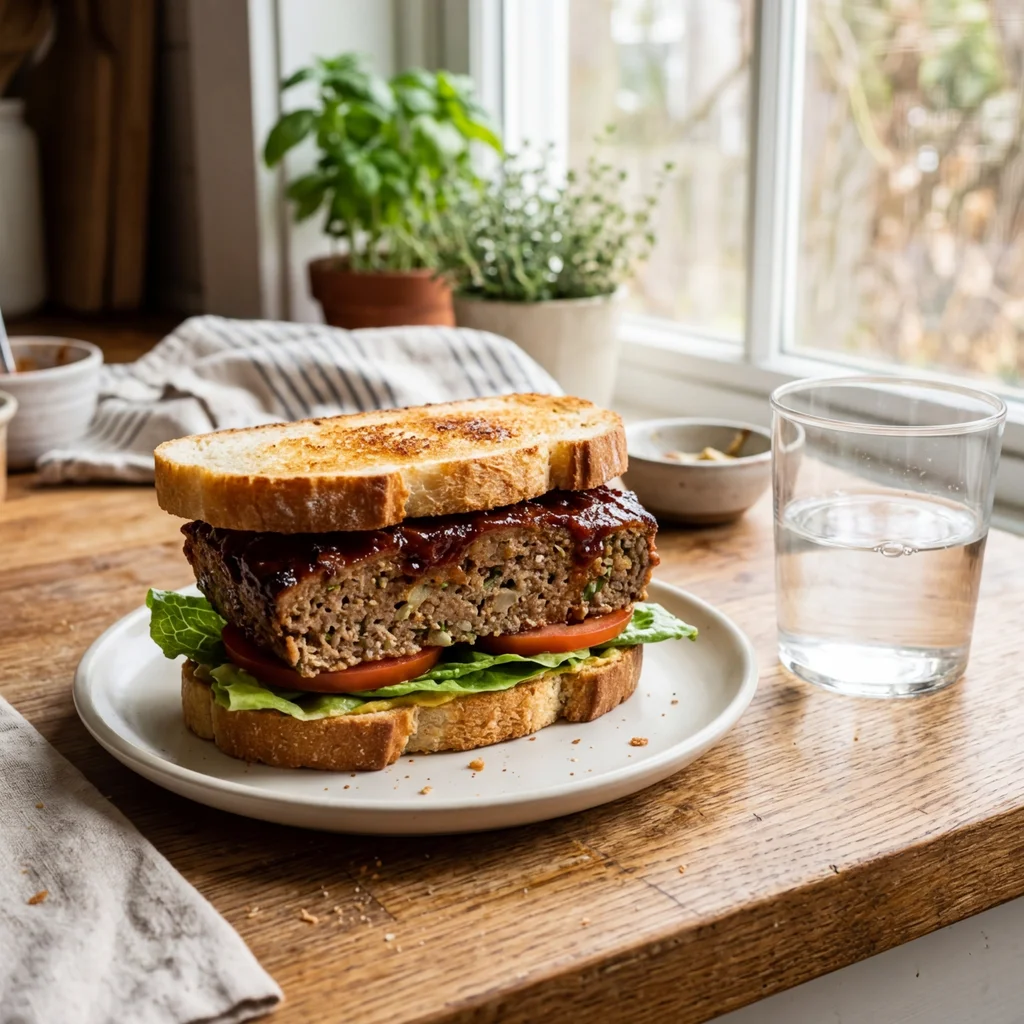 Meatloaf Sandwich - nutrition facts and calorie information