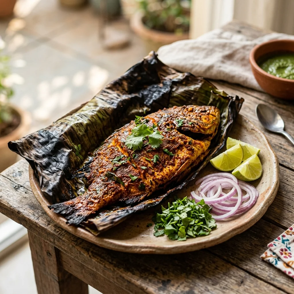 Meen Pollichathu - nutrition facts and calorie information