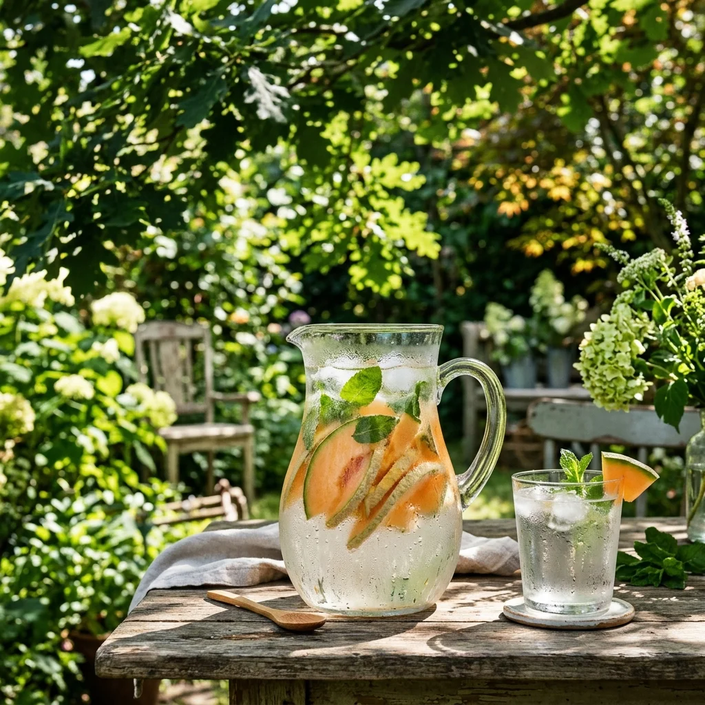 Melon Water - nutrition facts and calorie information