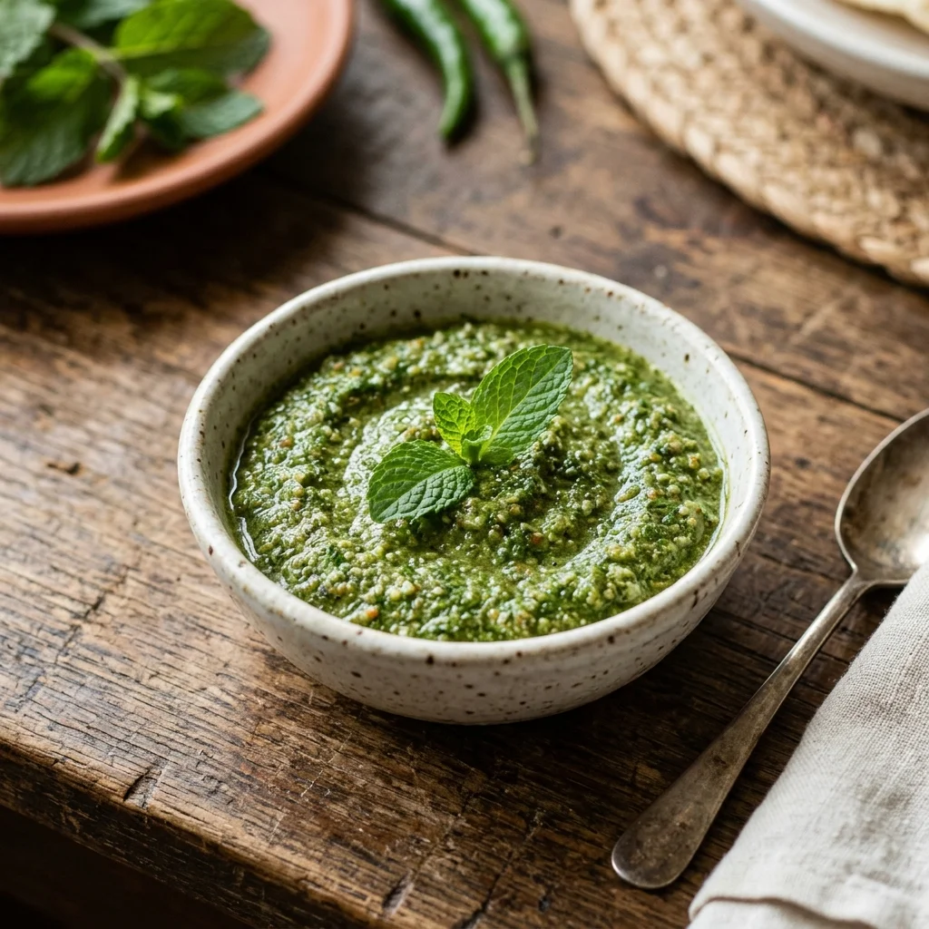 Mint Chutney - nutrition facts and calorie information