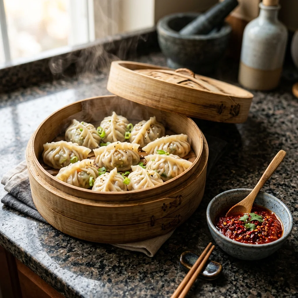 Momos - nutrition facts and calorie information