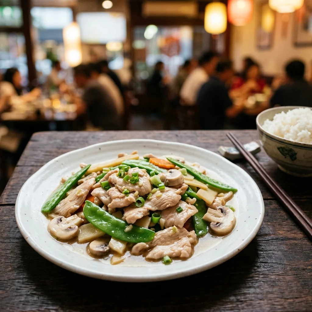 Moo Goo Gai Pan - nutrition facts and calorie information