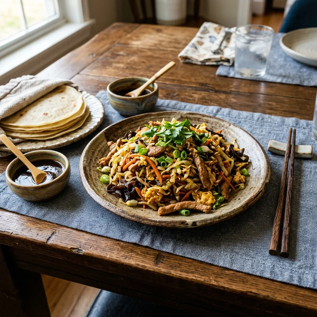 Moo Shu Pork - nutrition facts and calorie information
