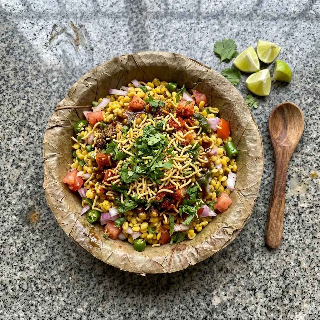 Moong Dal Chat - nutrition facts and calorie information