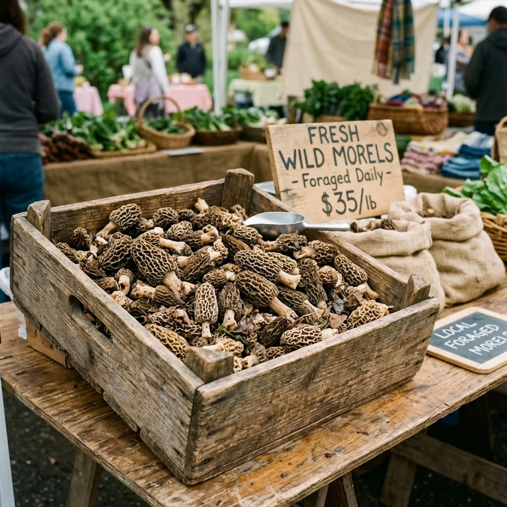Morel - nutrition facts and calorie information