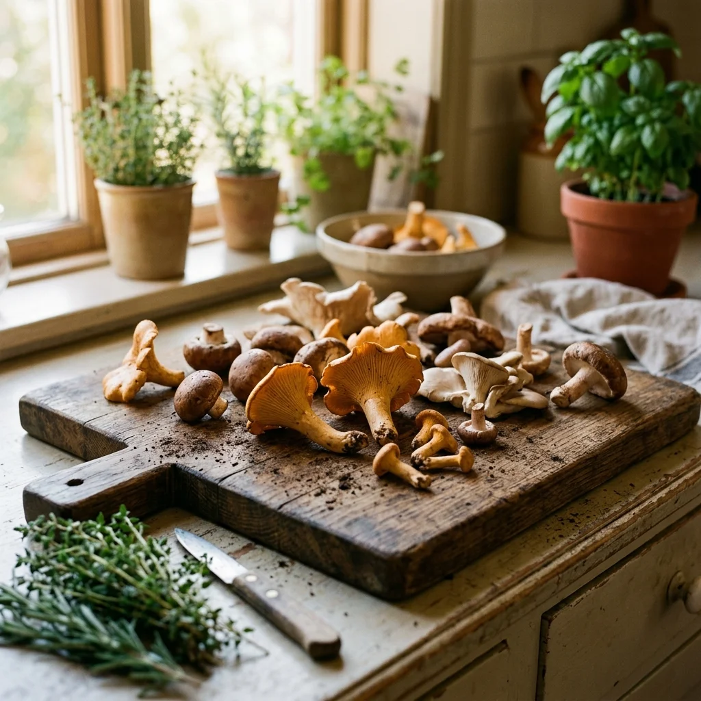 Mushrooms - nutrition facts and calorie information