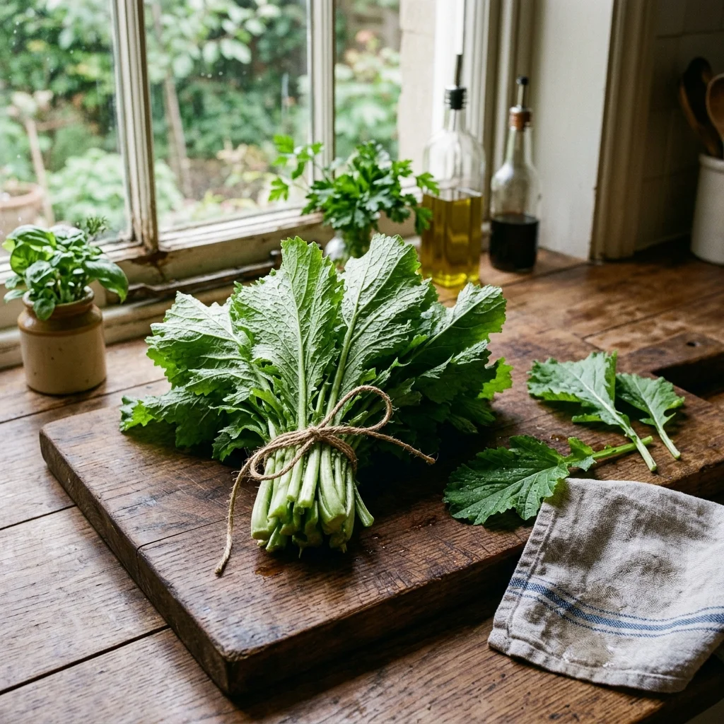 Mustard Greens - nutrition facts and calorie information