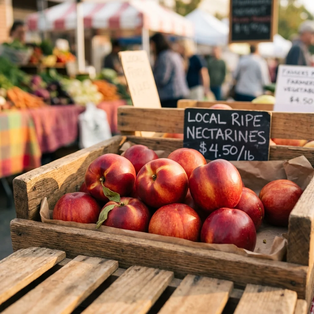 Nectarine - nutrition facts and calorie information