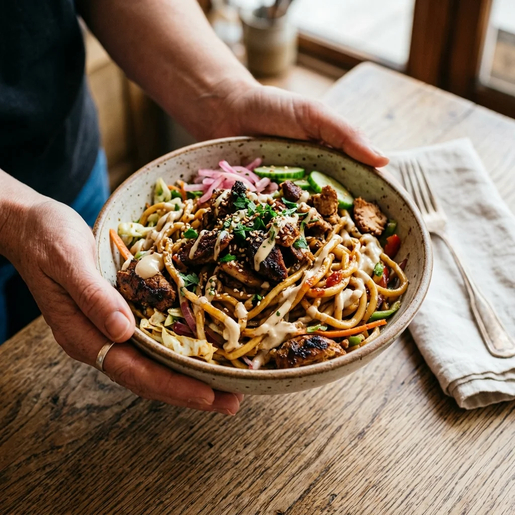 Noodles Shawarma - nutrition facts and calorie information