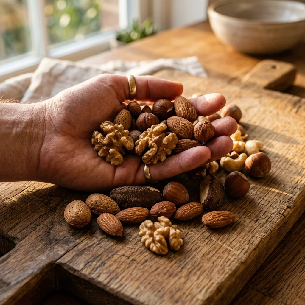 Nuts - nutrition facts and calorie information