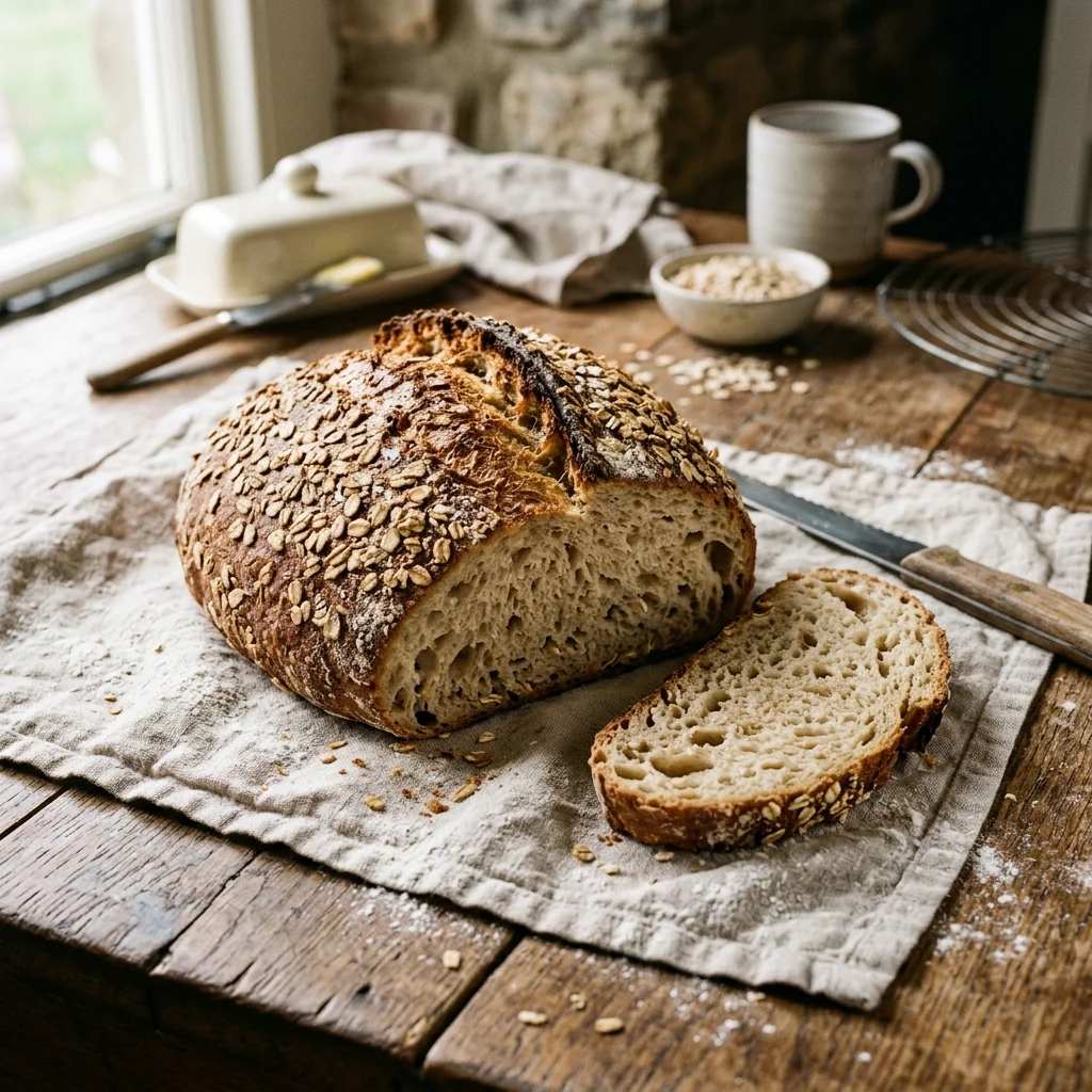 Oat Bread - nutrition facts and calorie information