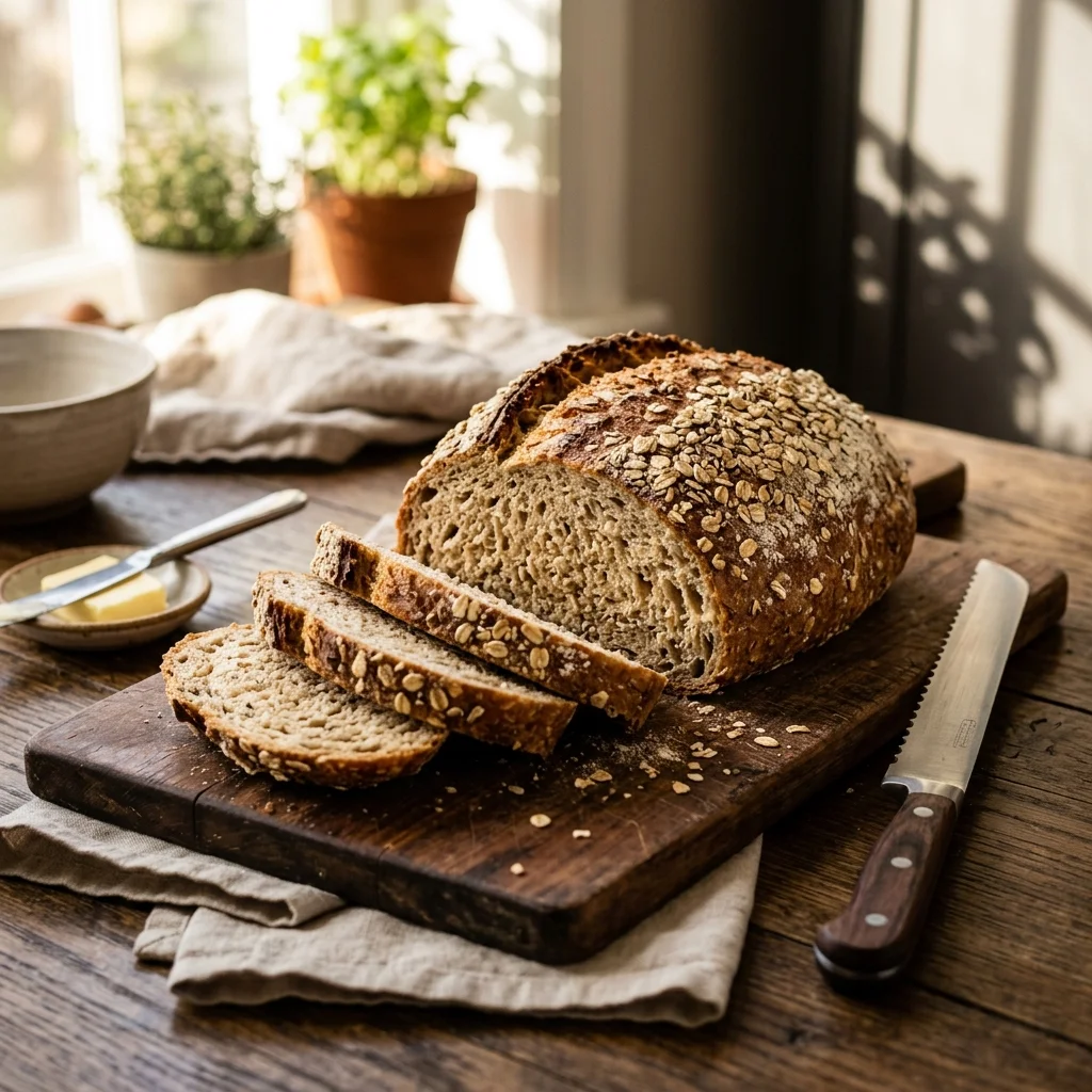 Oatmeal Bread - nutrition facts and calorie information