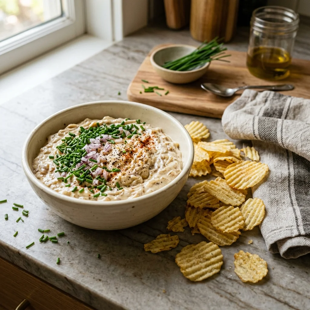 Onion Dip - nutrition facts and calorie information