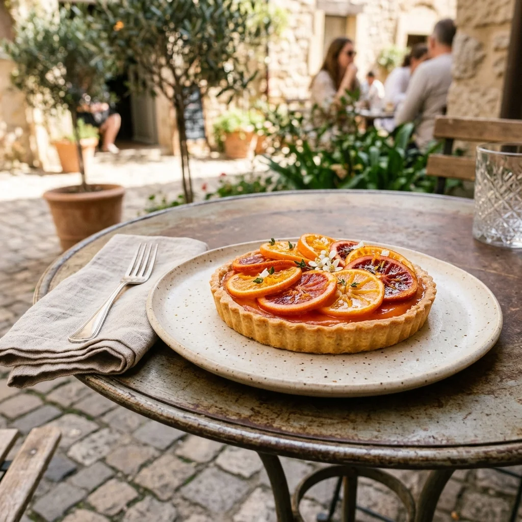 Orange Tart - nutrition facts and calorie information