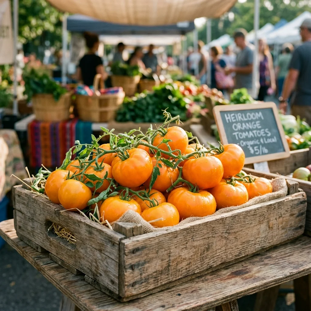 Orange Tomato - nutrition facts and calorie information