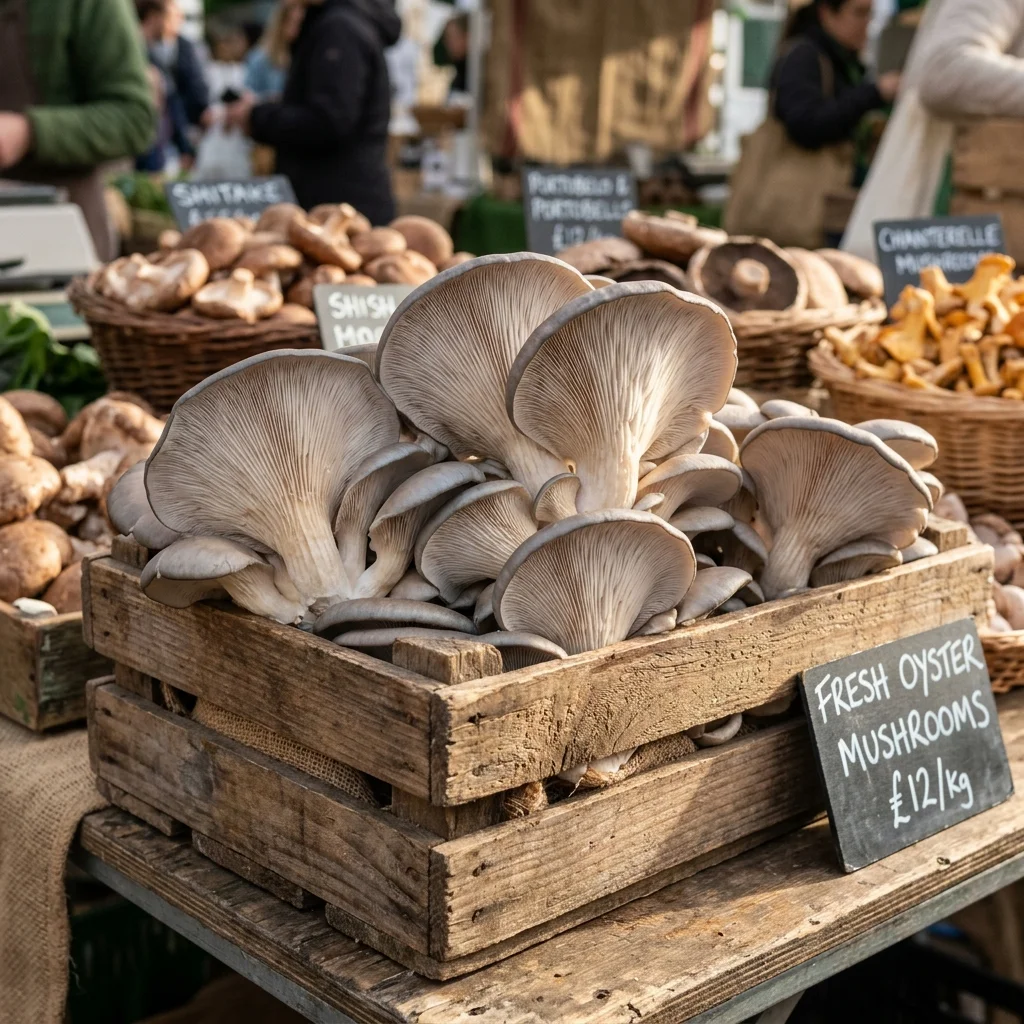 Oyster Mushroom - nutrition facts and calorie information